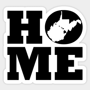 West Viriginia and Hawai'i HOME Roots by Hawaii Nei All Day Sticker